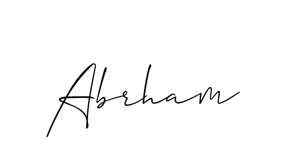 Also You can easily find your signature by using the search form. We will create Abrham name handwritten signature images for you free of cost using Allison_Script sign style. Abrham signature style 2 images and pictures png