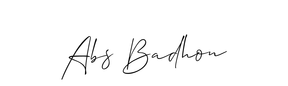 This is the best signature style for the Abs Badhon name. Also you like these signature font (Allison_Script). Mix name signature. Abs Badhon signature style 2 images and pictures png