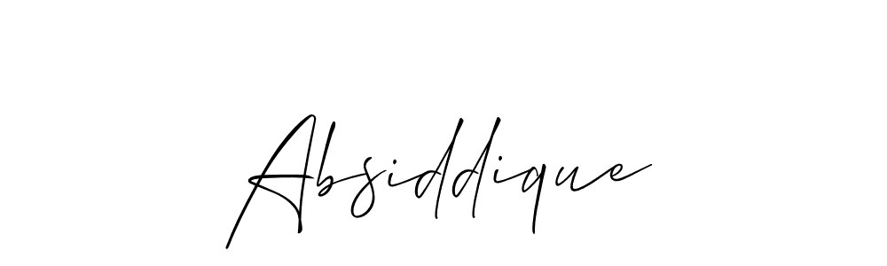 You can use this online signature creator to create a handwritten signature for the name Absiddique. This is the best online autograph maker. Absiddique signature style 2 images and pictures png