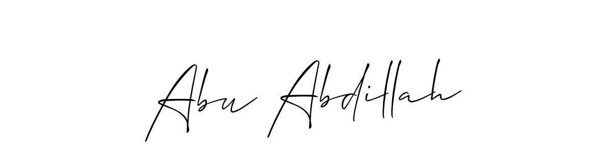 You can use this online signature creator to create a handwritten signature for the name Abu Abdillah. This is the best online autograph maker. Abu Abdillah signature style 2 images and pictures png
