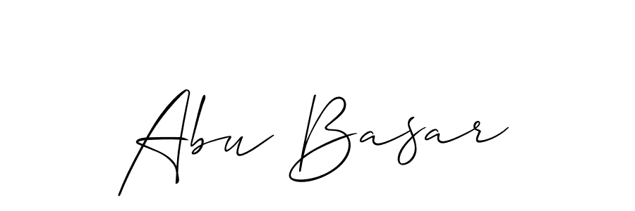 Make a beautiful signature design for name Abu Basar. Use this online signature maker to create a handwritten signature for free. Abu Basar signature style 2 images and pictures png