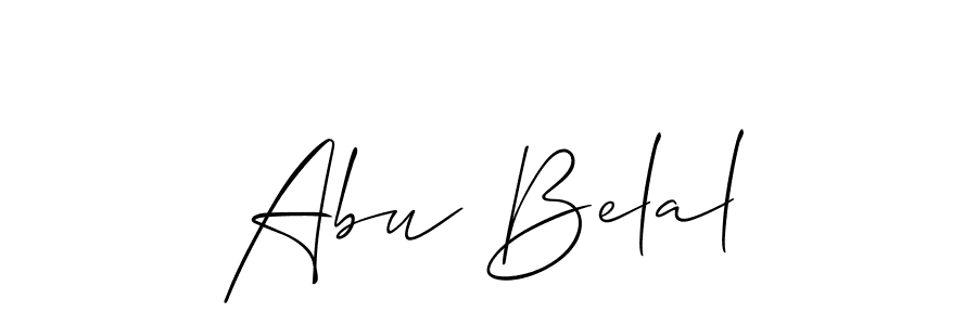 Once you've used our free online signature maker to create your best signature Allison_Script style, it's time to enjoy all of the benefits that Abu Belal name signing documents. Abu Belal signature style 2 images and pictures png
