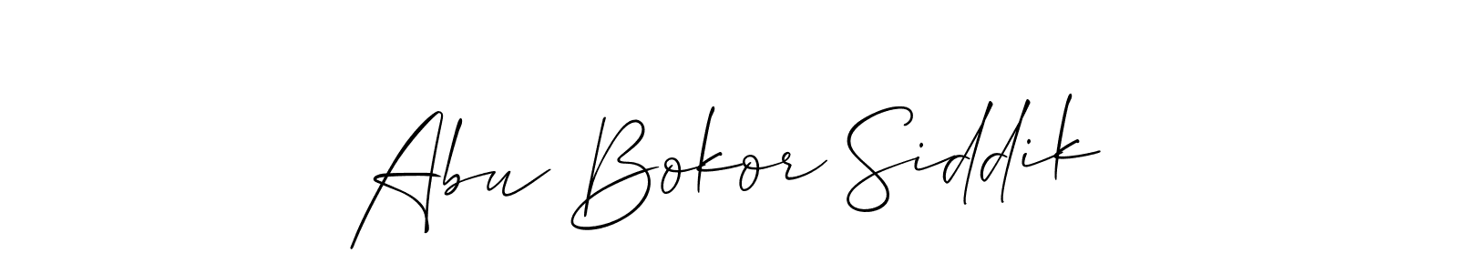 Check out images of Autograph of Abu Bokor Siddik name. Actor Abu Bokor Siddik Signature Style. Allison_Script is a professional sign style online. Abu Bokor Siddik signature style 2 images and pictures png