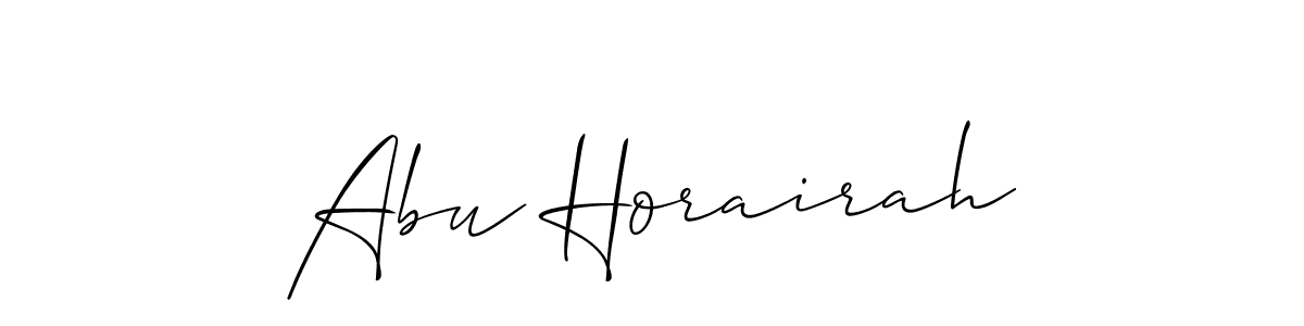 Check out images of Autograph of Abu Horairah name. Actor Abu Horairah Signature Style. Allison_Script is a professional sign style online. Abu Horairah signature style 2 images and pictures png