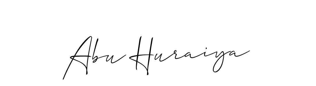 Once you've used our free online signature maker to create your best signature Allison_Script style, it's time to enjoy all of the benefits that Abu Huraiya name signing documents. Abu Huraiya signature style 2 images and pictures png