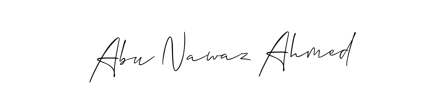 Make a short Abu Nawaz Ahmed signature style. Manage your documents anywhere anytime using Allison_Script. Create and add eSignatures, submit forms, share and send files easily. Abu Nawaz Ahmed signature style 2 images and pictures png