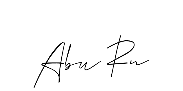 Once you've used our free online signature maker to create your best signature Allison_Script style, it's time to enjoy all of the benefits that Abu Rn name signing documents. Abu Rn signature style 2 images and pictures png