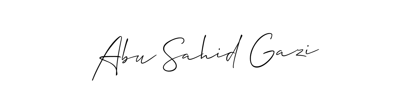 See photos of Abu Sahid Gazi official signature by Spectra . Check more albums & portfolios. Read reviews & check more about Allison_Script font. Abu Sahid Gazi signature style 2 images and pictures png