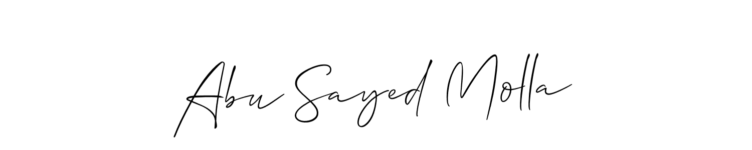 You can use this online signature creator to create a handwritten signature for the name Abu Sayed Molla. This is the best online autograph maker. Abu Sayed Molla signature style 2 images and pictures png