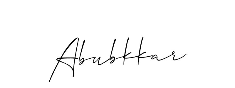 How to Draw Abubkkar signature style? Allison_Script is a latest design signature styles for name Abubkkar. Abubkkar signature style 2 images and pictures png