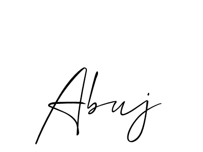 You can use this online signature creator to create a handwritten signature for the name Abuj. This is the best online autograph maker. Abuj signature style 2 images and pictures png