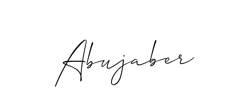 Similarly Allison_Script is the best handwritten signature design. Signature creator online .You can use it as an online autograph creator for name Abujaber. Abujaber signature style 2 images and pictures png