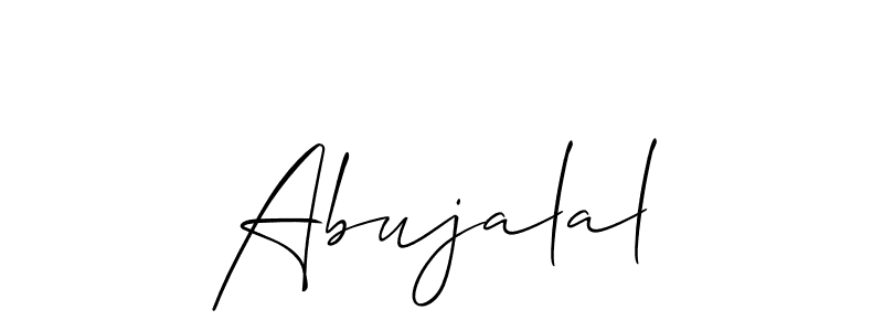 You can use this online signature creator to create a handwritten signature for the name Abujalal. This is the best online autograph maker. Abujalal signature style 2 images and pictures png