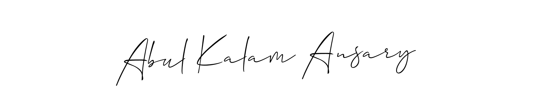 Best and Professional Signature Style for Abul Kalam Ansary. Allison_Script Best Signature Style Collection. Abul Kalam Ansary signature style 2 images and pictures png