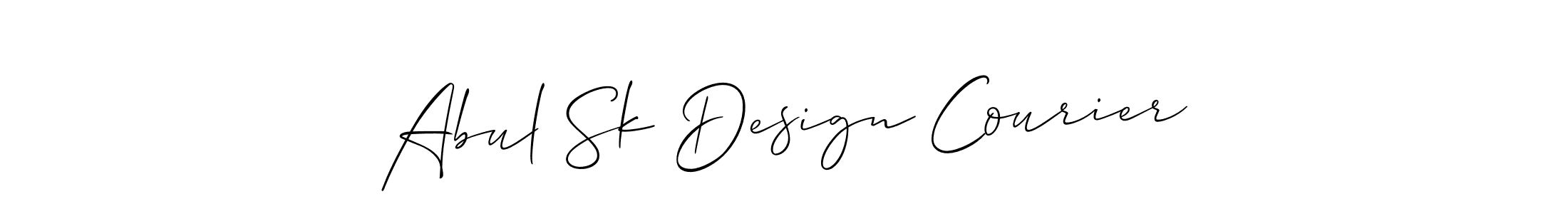 Make a beautiful signature design for name Abul Sk Design Courier. Use this online signature maker to create a handwritten signature for free. Abul Sk Design Courier signature style 2 images and pictures png
