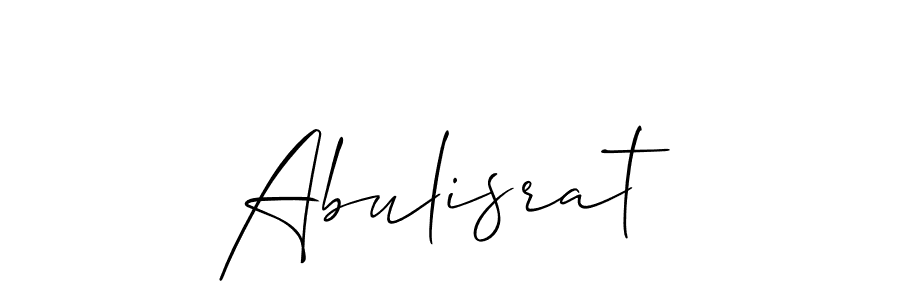 Make a short Abulisrat signature style. Manage your documents anywhere anytime using Allison_Script. Create and add eSignatures, submit forms, share and send files easily. Abulisrat signature style 2 images and pictures png