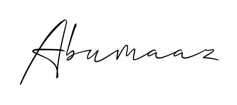Give your name Abumaaz an exquisite flair with the Allison_Script script font. Ideal for contracts, resumes, and formal letterheads. Abumaaz signature style 2 images and pictures png
