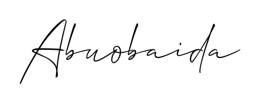 If you are searching for the best signature style for your name Abuobaida, here we have designed multiple signature styles using Allison_Script. Abuobaida signature style 2 images and pictures png