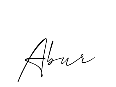 How to Draw Abur signature style? Allison_Script is a latest design signature styles for name Abur. Abur signature style 2 images and pictures png