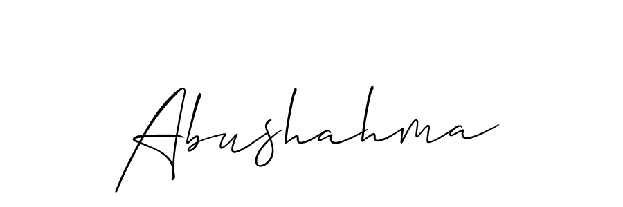 Best and Professional Signature Style for Abushahma. Allison_Script Best Signature Style Collection. Abushahma signature style 2 images and pictures png