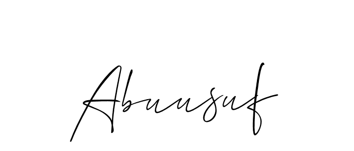 This is the best signature style for the Abuusuf name. Also you like these signature font (Allison_Script). Mix name signature. Abuusuf signature style 2 images and pictures png
