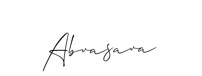 if you are searching for the best signature style for your name Abvasava. so please give up your signature search. here we have designed multiple signature styles  using Allison_Script. Abvasava signature style 2 images and pictures png