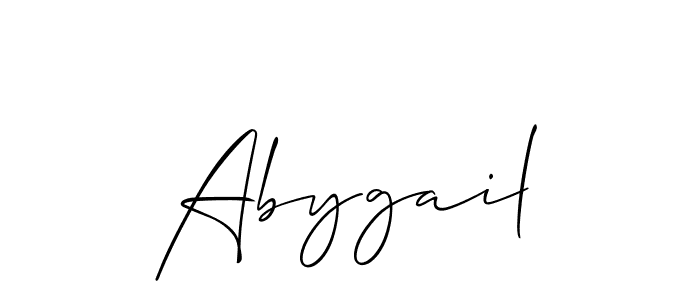 Make a beautiful signature design for name Abygail. Use this online signature maker to create a handwritten signature for free. Abygail signature style 2 images and pictures png