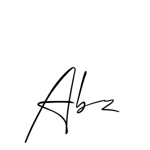 Abz stylish signature style. Best Handwritten Sign (Allison_Script) for my name. Handwritten Signature Collection Ideas for my name Abz. Abz signature style 2 images and pictures png
