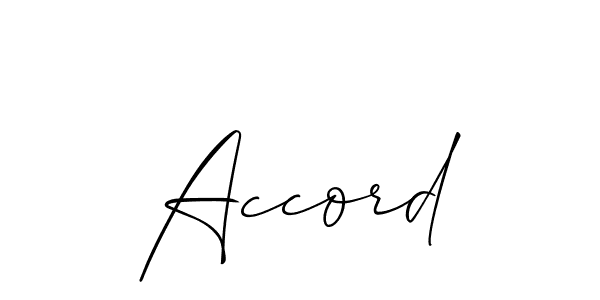 if you are searching for the best signature style for your name Accord. so please give up your signature search. here we have designed multiple signature styles  using Allison_Script. Accord signature style 2 images and pictures png