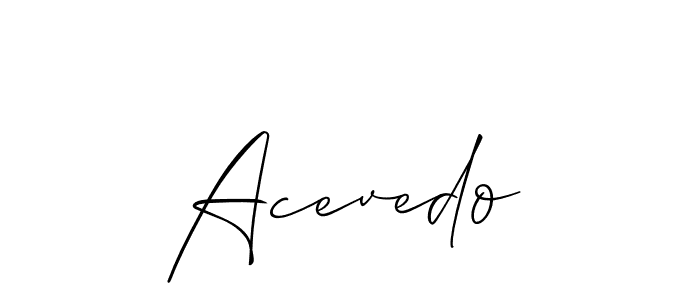 Acevedo stylish signature style. Best Handwritten Sign (Allison_Script) for my name. Handwritten Signature Collection Ideas for my name Acevedo. Acevedo signature style 2 images and pictures png