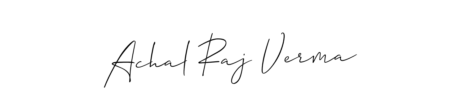 Here are the top 10 professional signature styles for the name Achal Raj Verma. These are the best autograph styles you can use for your name. Achal Raj Verma signature style 2 images and pictures png