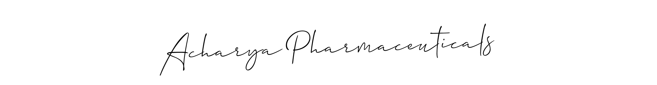 This is the best signature style for the Acharya Pharmaceuticals name. Also you like these signature font (Allison_Script). Mix name signature. Acharya Pharmaceuticals signature style 2 images and pictures png