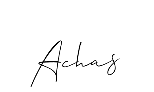 This is the best signature style for the Achas name. Also you like these signature font (Allison_Script). Mix name signature. Achas signature style 2 images and pictures png