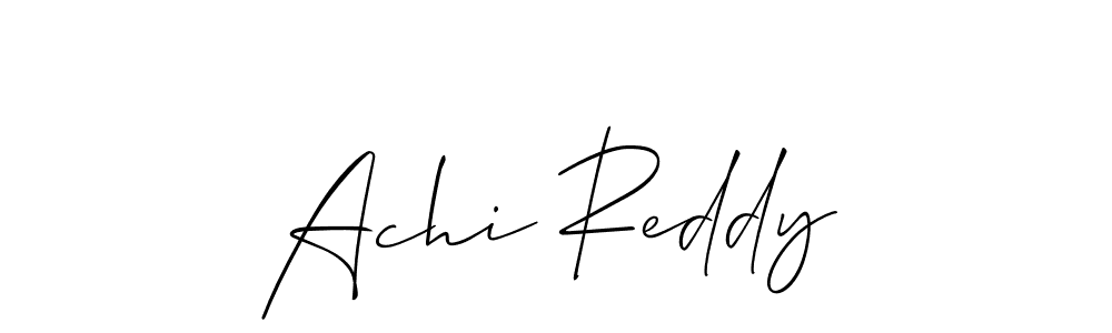 This is the best signature style for the Achi Reddy name. Also you like these signature font (Allison_Script). Mix name signature. Achi Reddy signature style 2 images and pictures png