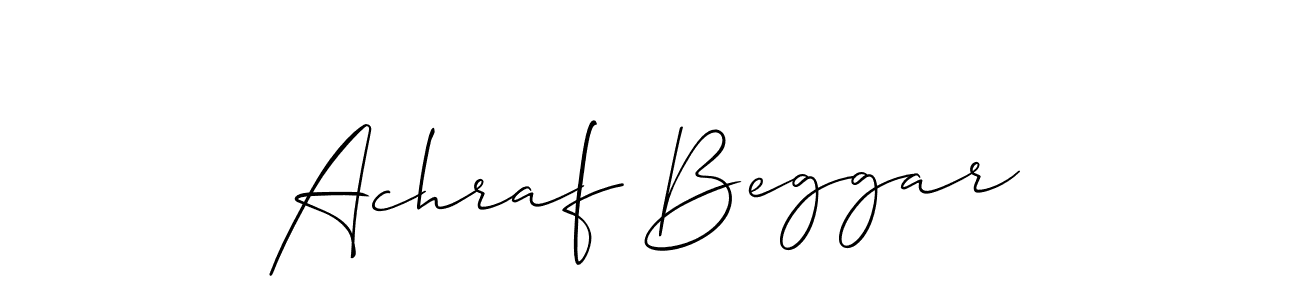 Once you've used our free online signature maker to create your best signature Allison_Script style, it's time to enjoy all of the benefits that Achraf Beggar name signing documents. Achraf Beggar signature style 2 images and pictures png