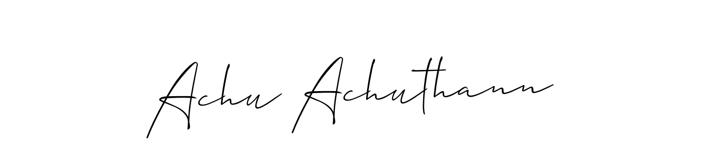 See photos of Achu Achuthann official signature by Spectra . Check more albums & portfolios. Read reviews & check more about Allison_Script font. Achu Achuthann signature style 2 images and pictures png