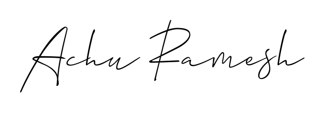 Make a beautiful signature design for name Achu Ramesh. Use this online signature maker to create a handwritten signature for free. Achu Ramesh signature style 2 images and pictures png