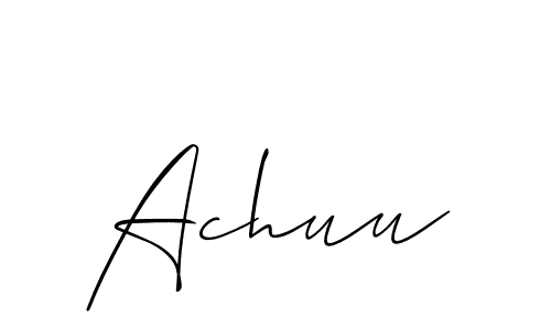 Check out images of Autograph of Achuu name. Actor Achuu Signature Style. Allison_Script is a professional sign style online. Achuu signature style 2 images and pictures png