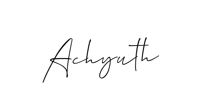 Here are the top 10 professional signature styles for the name Achyuth. These are the best autograph styles you can use for your name. Achyuth signature style 2 images and pictures png