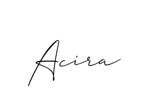 How to Draw Acira signature style? Allison_Script is a latest design signature styles for name Acira. Acira signature style 2 images and pictures png