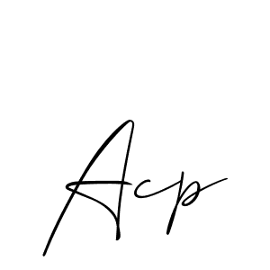 Once you've used our free online signature maker to create your best signature Allison_Script style, it's time to enjoy all of the benefits that Acp name signing documents. Acp signature style 2 images and pictures png