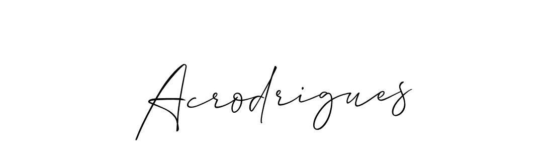 Make a beautiful signature design for name Acrodrigues. Use this online signature maker to create a handwritten signature for free. Acrodrigues signature style 2 images and pictures png