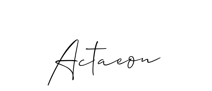 Make a beautiful signature design for name Actaeon. Use this online signature maker to create a handwritten signature for free. Actaeon signature style 2 images and pictures png