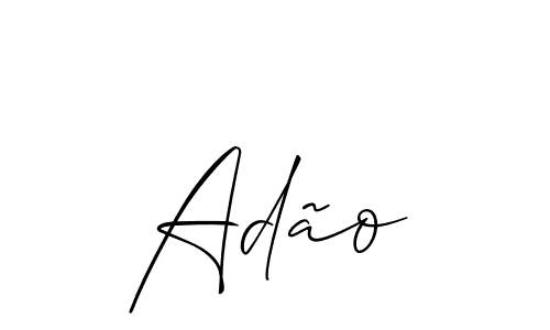 Once you've used our free online signature maker to create your best signature Allison_Script style, it's time to enjoy all of the benefits that Adão name signing documents. Adão signature style 2 images and pictures png