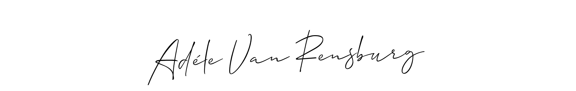 Best and Professional Signature Style for Adéle Van Rensburg. Allison_Script Best Signature Style Collection. Adéle Van Rensburg signature style 2 images and pictures png