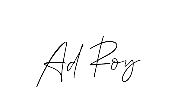 Make a short Ad Roy signature style. Manage your documents anywhere anytime using Allison_Script. Create and add eSignatures, submit forms, share and send files easily. Ad Roy signature style 2 images and pictures png