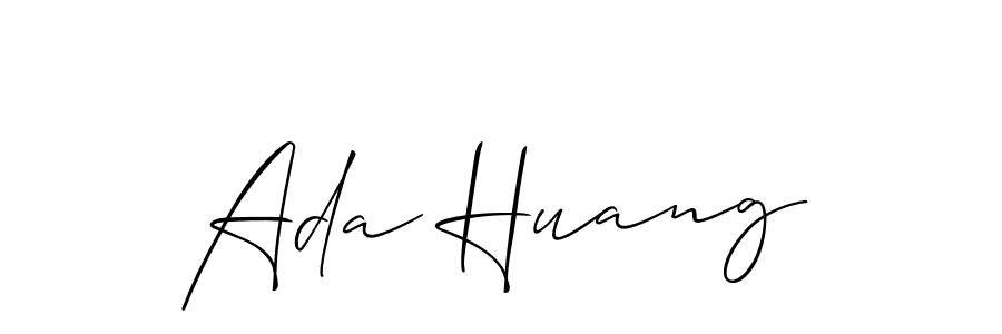 You can use this online signature creator to create a handwritten signature for the name Ada Huang. This is the best online autograph maker. Ada Huang signature style 2 images and pictures png