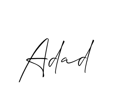 Once you've used our free online signature maker to create your best signature Allison_Script style, it's time to enjoy all of the benefits that Adad name signing documents. Adad signature style 2 images and pictures png