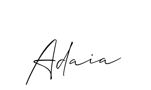 Make a beautiful signature design for name Adaia. Use this online signature maker to create a handwritten signature for free. Adaia signature style 2 images and pictures png