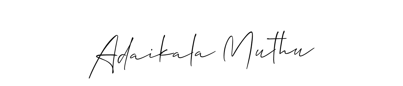 Make a beautiful signature design for name Adaikala Muthu. Use this online signature maker to create a handwritten signature for free. Adaikala Muthu signature style 2 images and pictures png